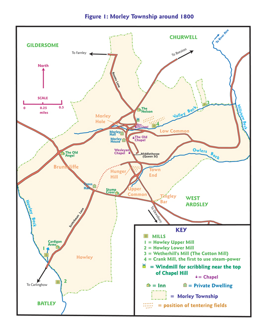 Morley Postcode Morley Township in 1800 - Morley Community Archives